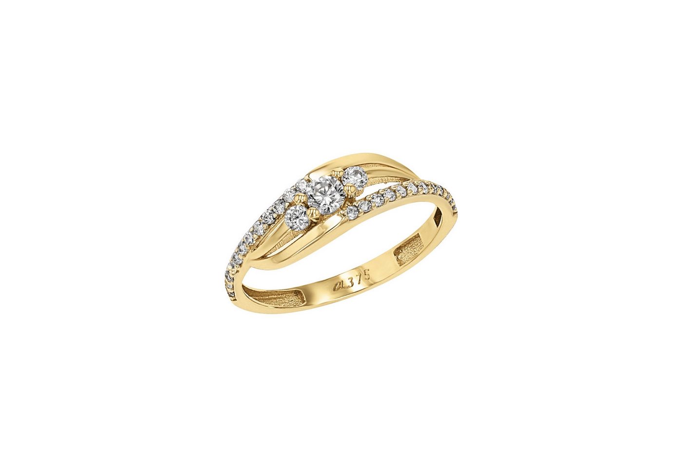 Amor Fingerring, mit Zirkonia (synth)