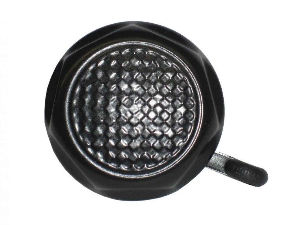 Reich Fahrradklingel Reich Trillerklingel 55mm schwarz auf SB-Karte