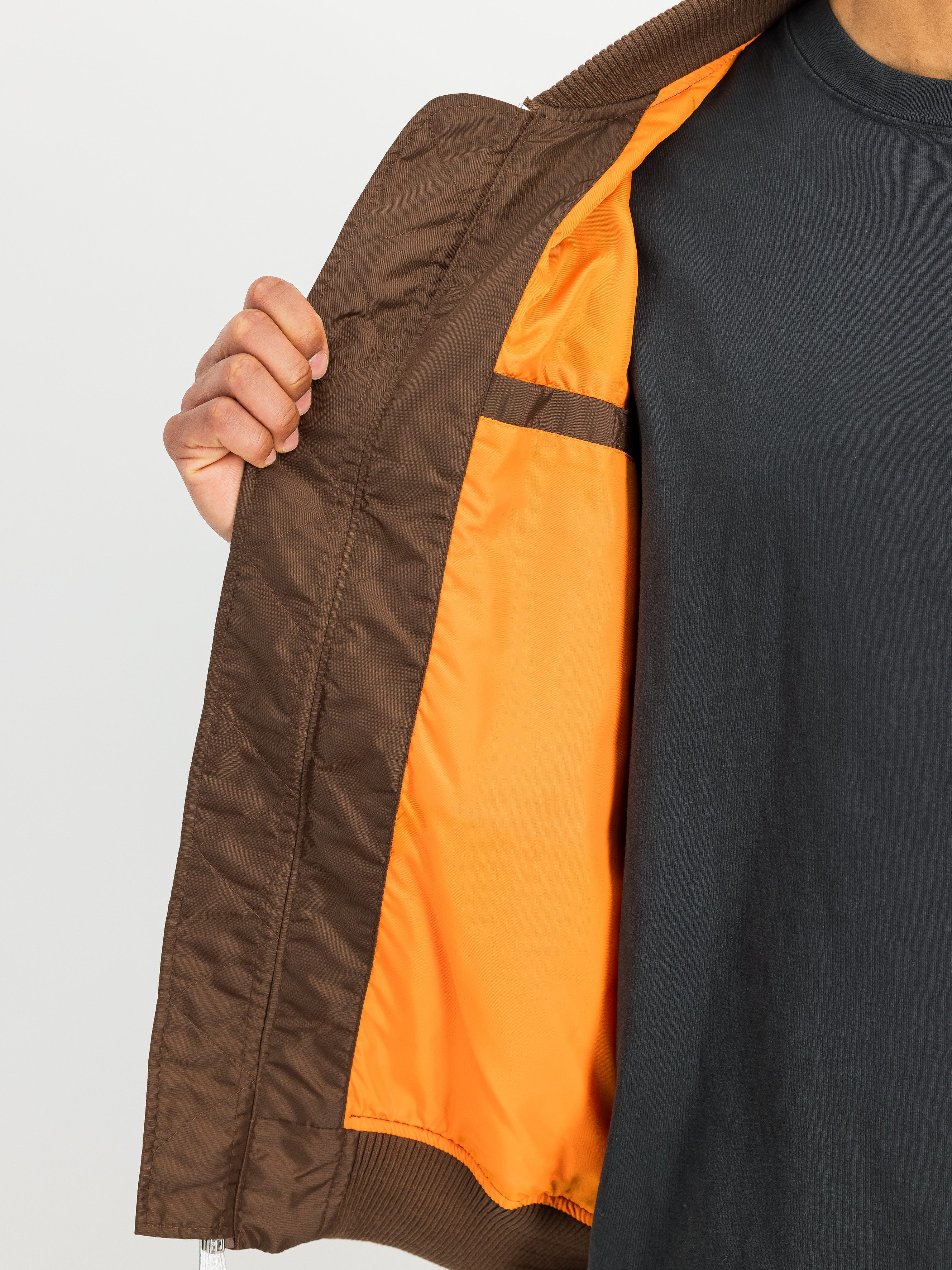 Alpha Industries Bomberjacke MA-1 TT Kunstfaser, slim fit