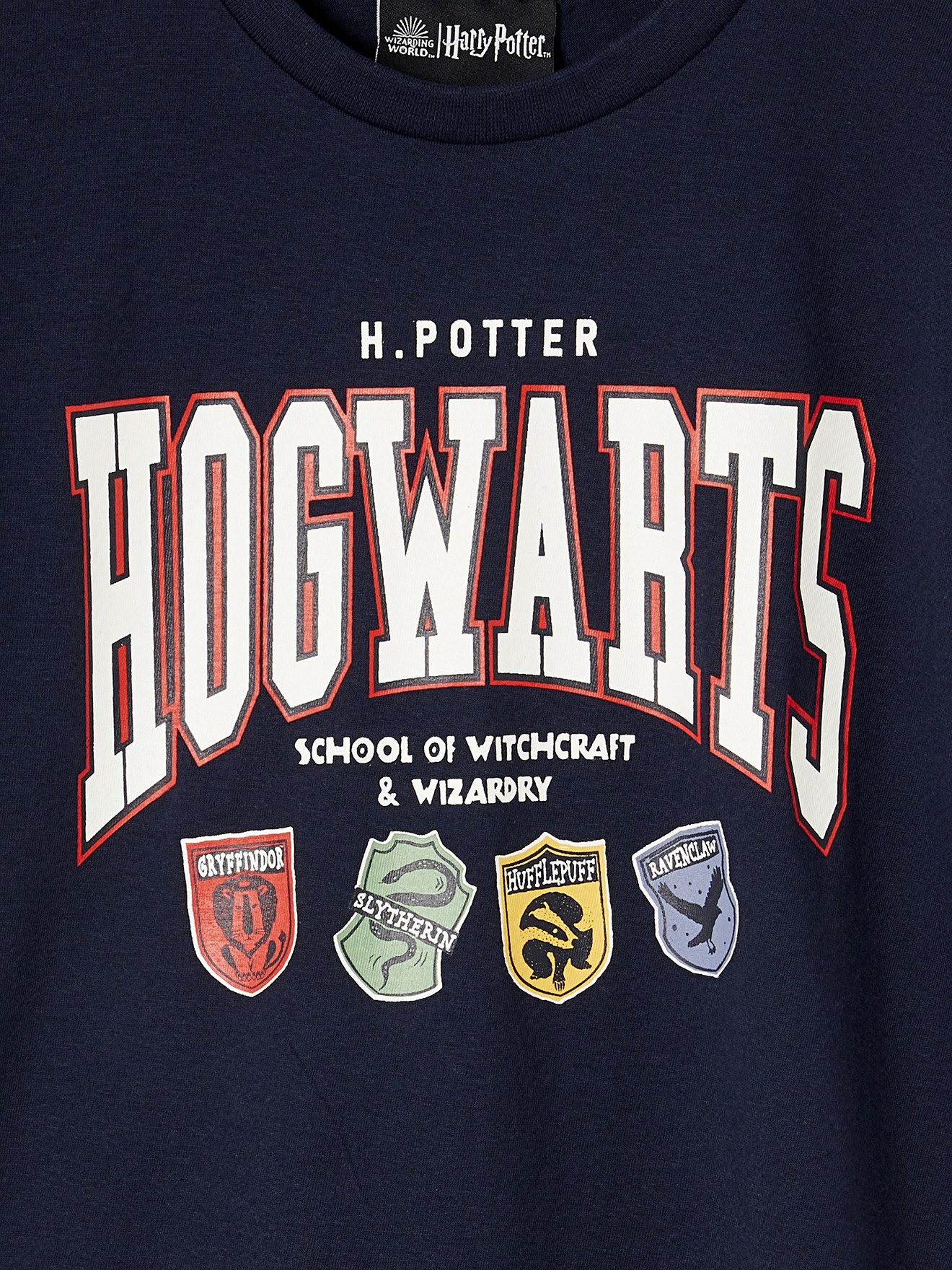vertbaudet T-Shirt Kinder T-Shirt HARRY POTTER mit Wappen
