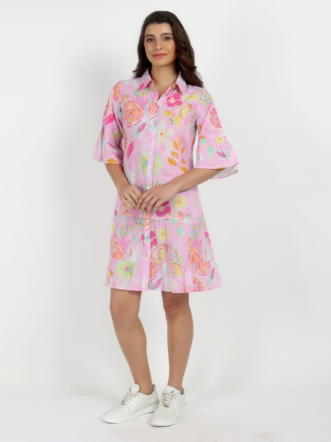 VICCI Germany A-Linien-Kleid (1-tlg) aus weicher günstig online kaufen