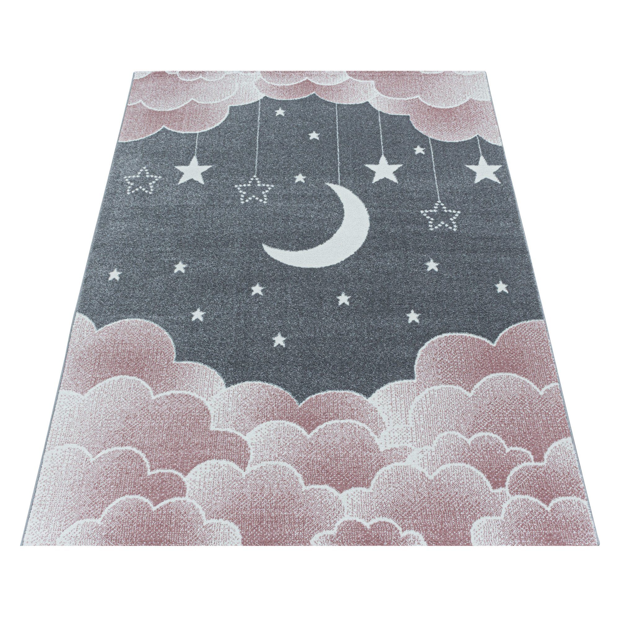 SIMPEX24 Teppich Mond und Sterne Design, günstig online kaufen