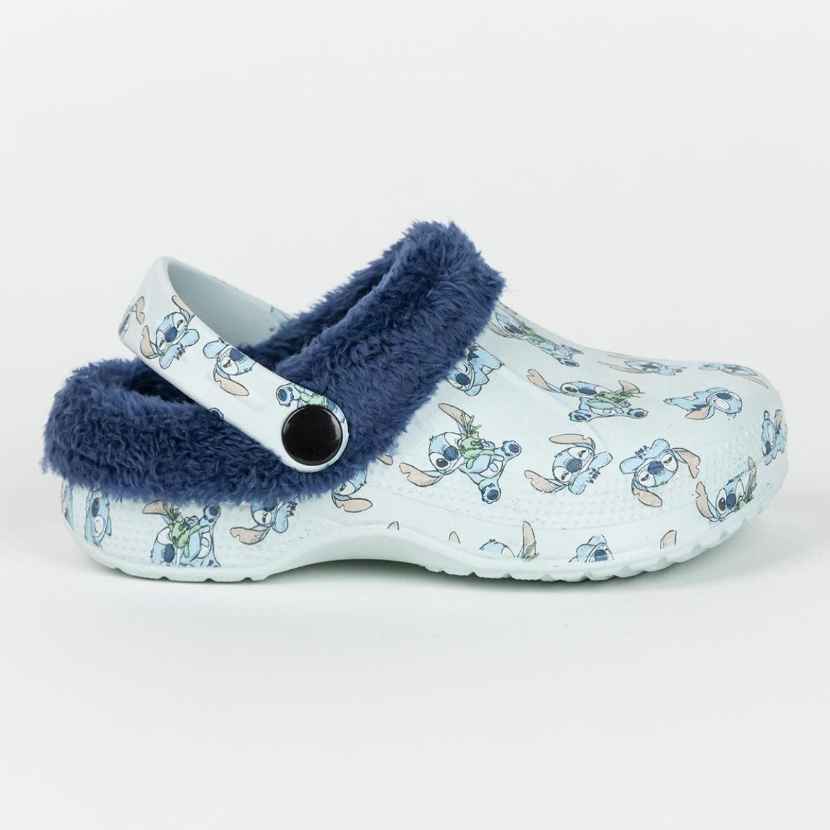 Cerda Disney Stitch Kinder Clog Hausschuhe – Fleece Slipper, Homewear Clog – Bild 2 von 5
