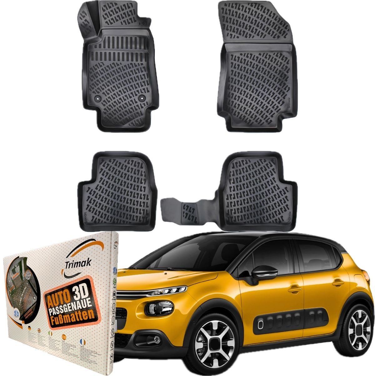 Passform-Fußmatten Oder Kofferraumwanne Oder Set