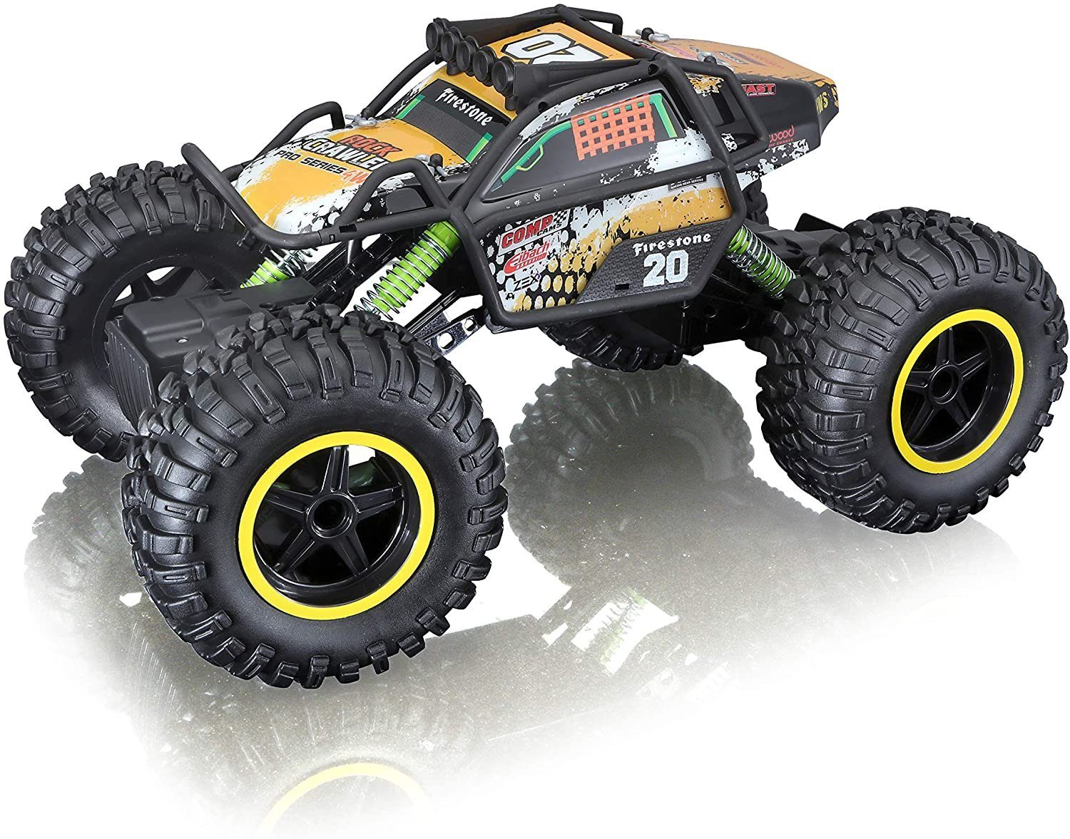 Maisto Tech RC-Monstertruck Ferngesteuertes Auto - Rock Crawler Pro (37cm), Off-Road Series