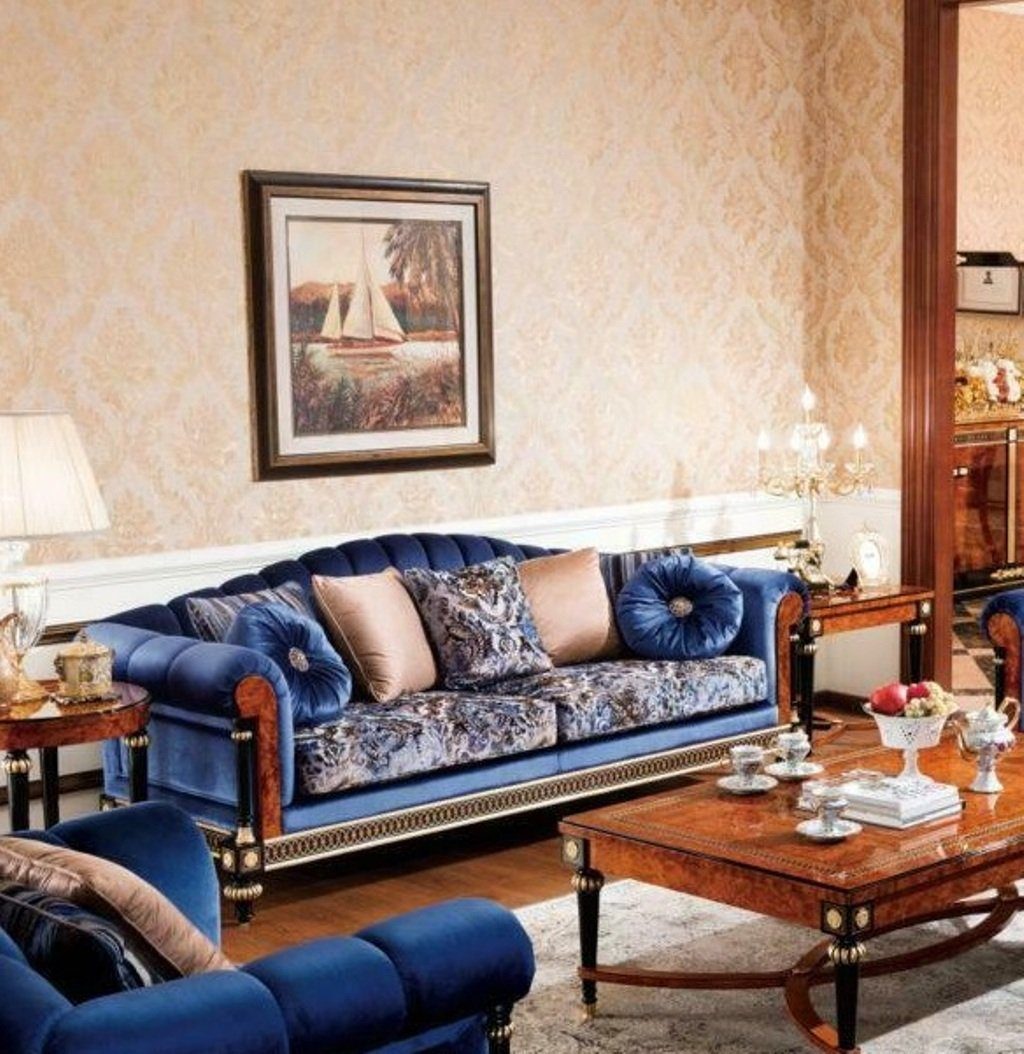 JVmoebel Sofa, 3 Sitzer Sofas Couchen Couch Sofa Polster Garnitur Königliche