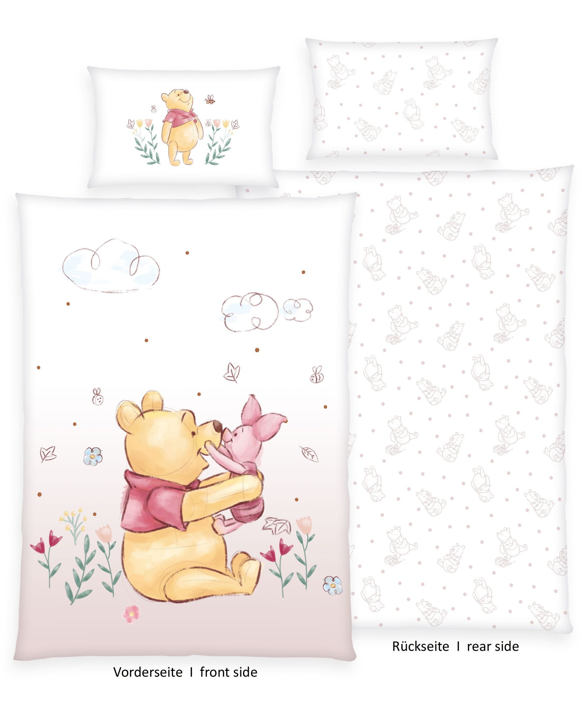 Disney Babybettwäsche Winnie Pooh, Renforcé, 2 günstig online kaufen