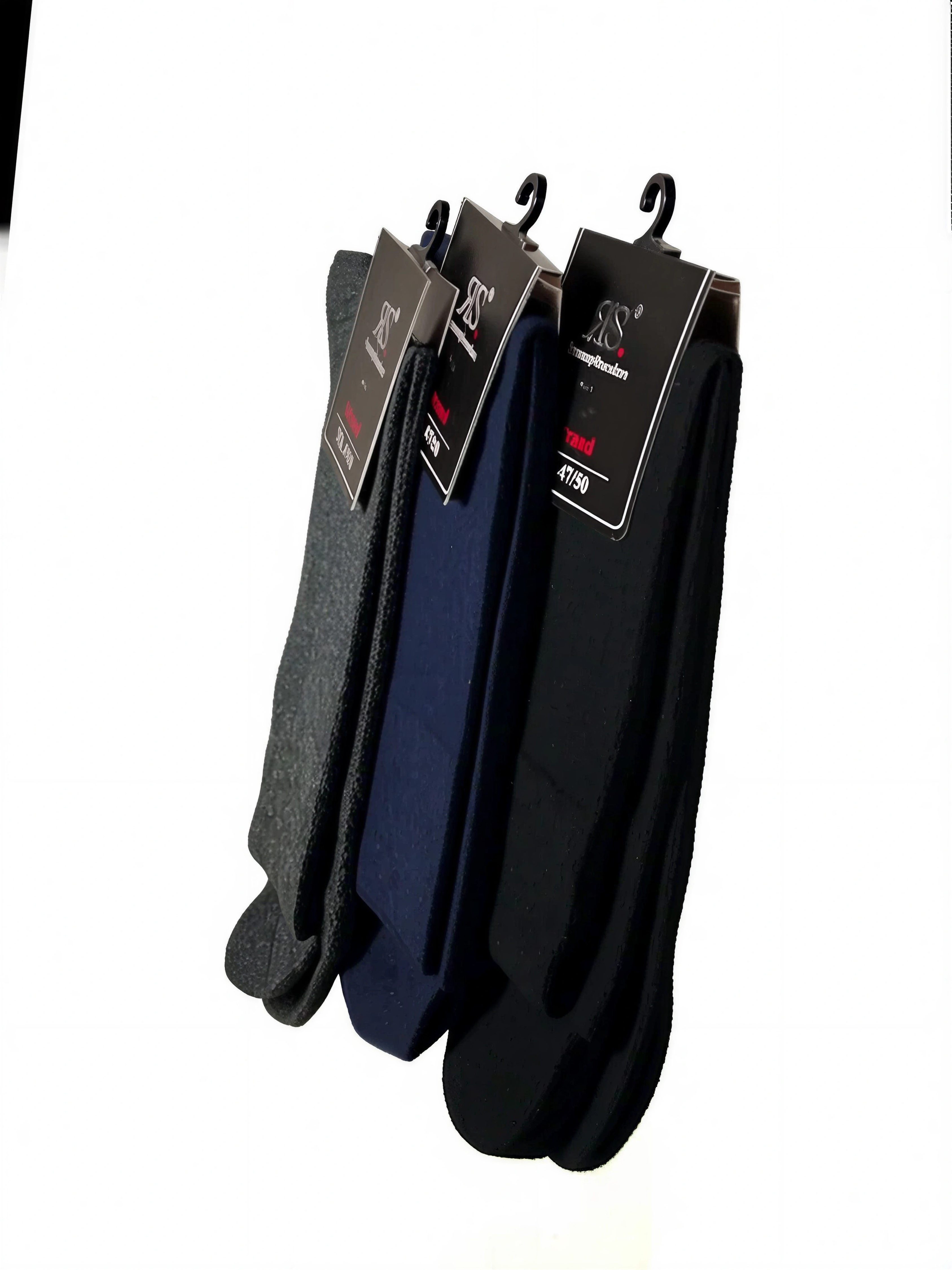 Riese Strümpfe Basicsocken Herren XL Herrenstrumpf "Classic" (Spar-Pack, 3-Paar, 3er-Pack) aus hautfreundlicher Baumwolle