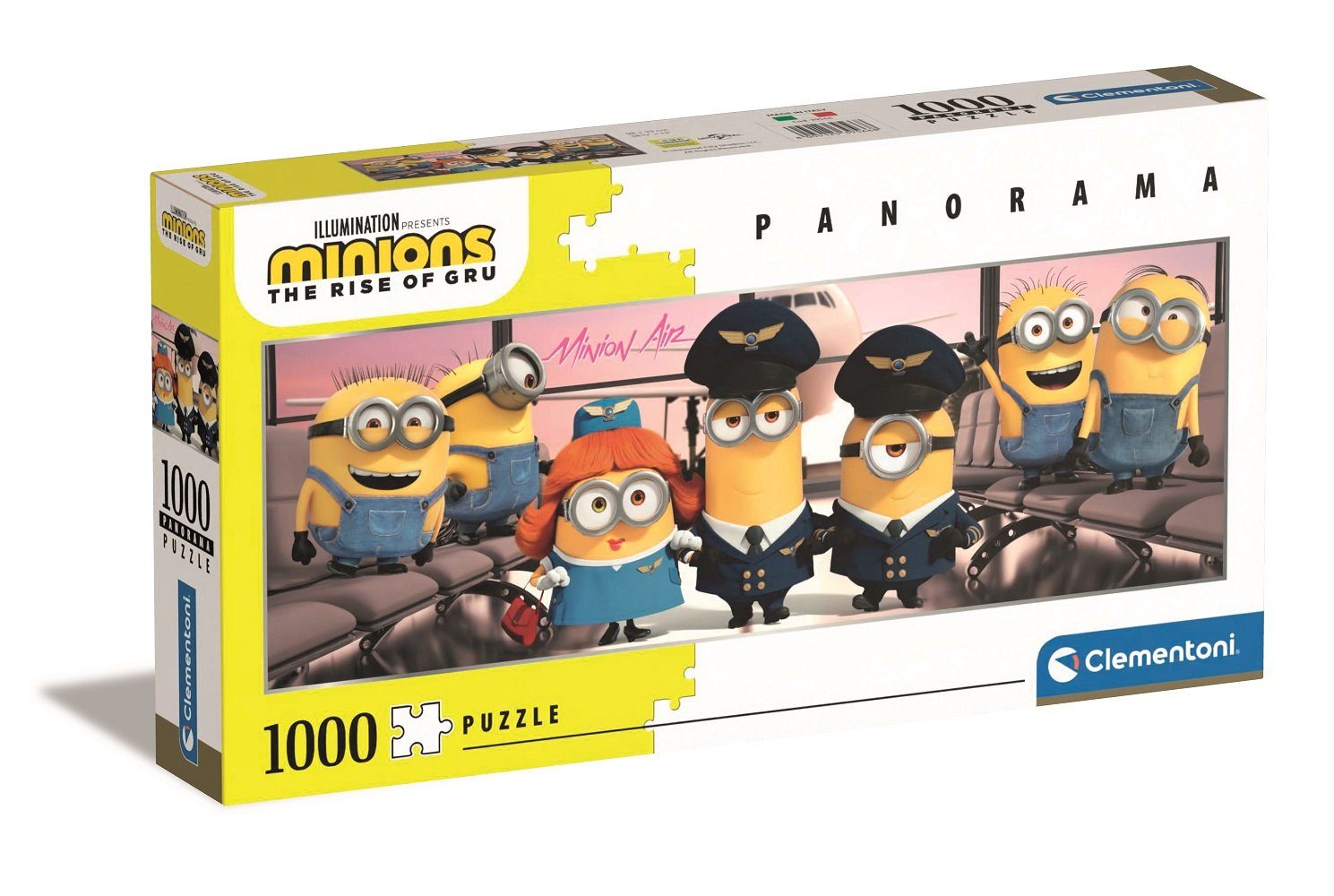 Clementoni® Puzzle Minions 2 1000 Teile Panorama Puzzle, 1000 Puzzleteile