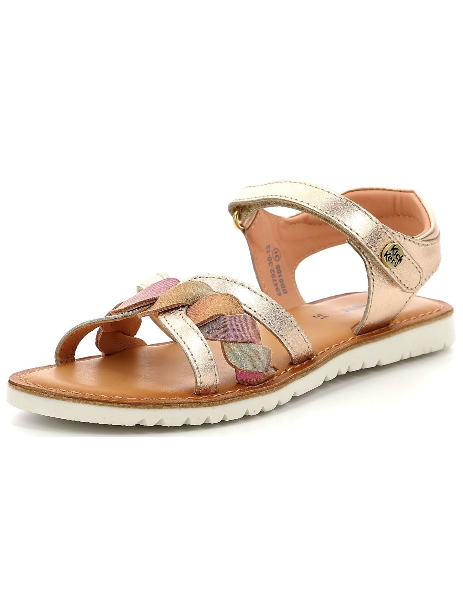 Kickers Sandalen Leder . Riemchensandale