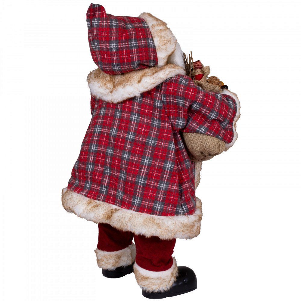DOTMALL Weihnachtsmann 80cm XL Standi Oscar Weihnachtsmann Figur dekorative