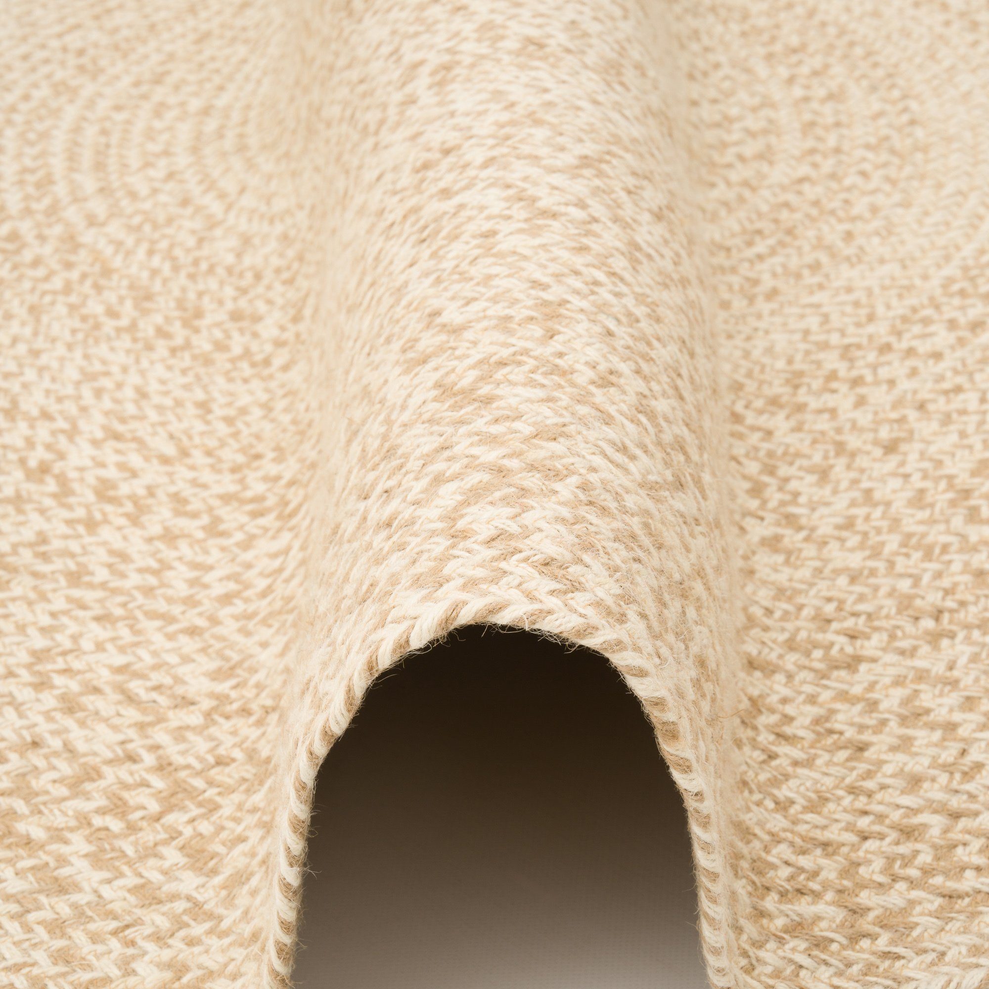 Pergamon Sisalteppich Naturfaser Teppich Handgefertigt Jute Kaya Rund, Rund, Höhe: 8 mm – Bild 3 von 5