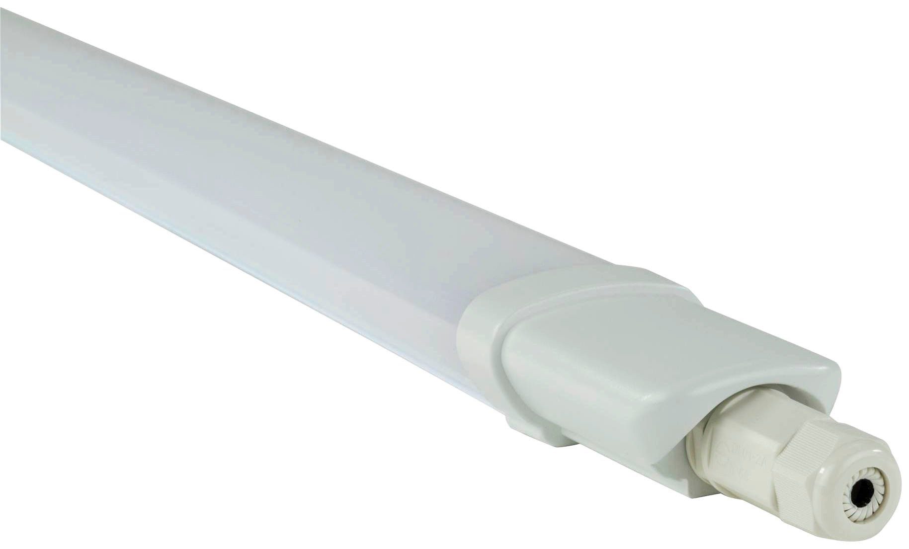 SUPERSLIM, inkl. LED fest Lichtleiste auch 45 W, Montagematerial REV integriert, Feuchträume, LED für