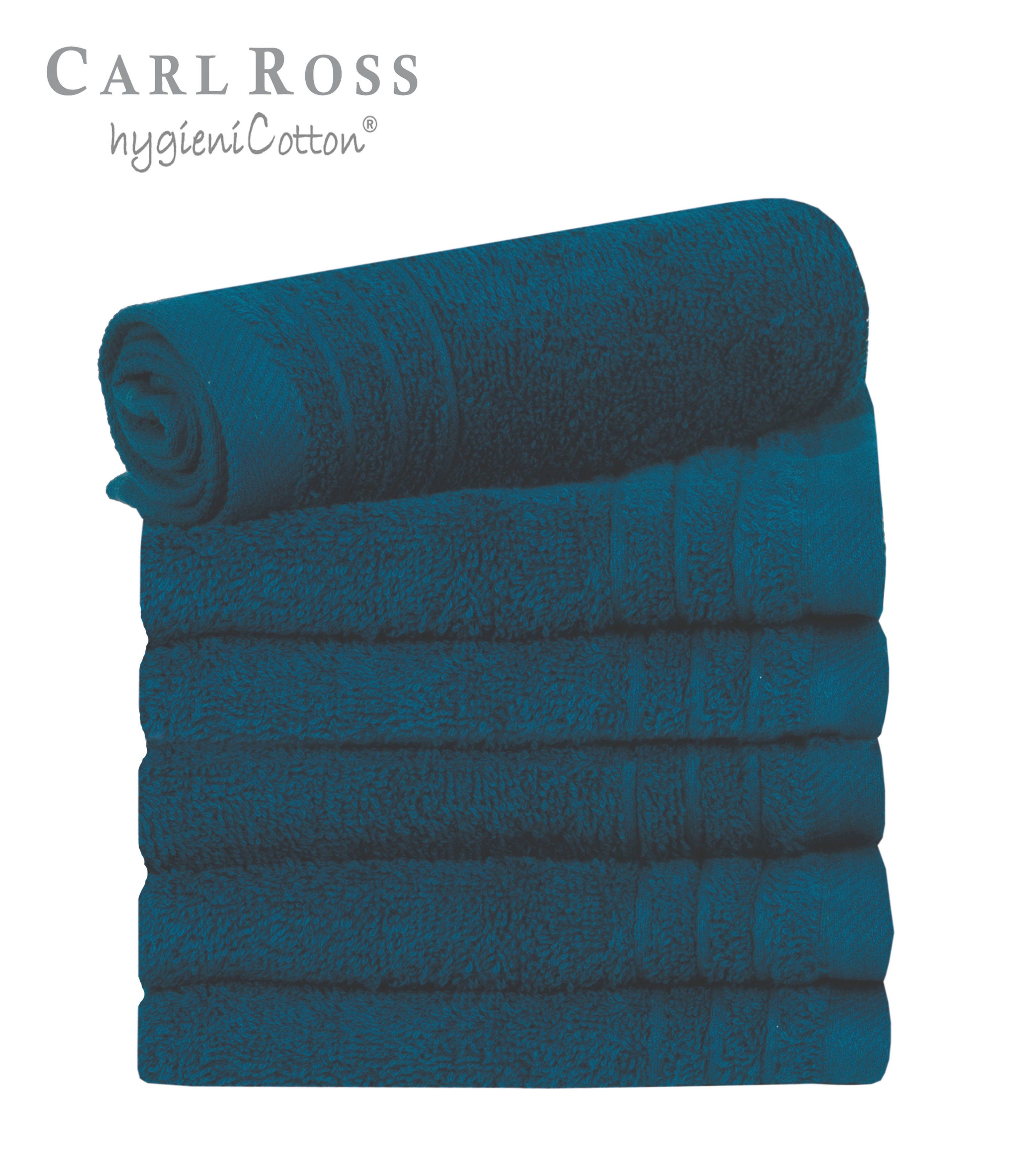 Carl Ross Seiftuch HygieniCotton, (6-St), mit 2 Aufhängekordeln