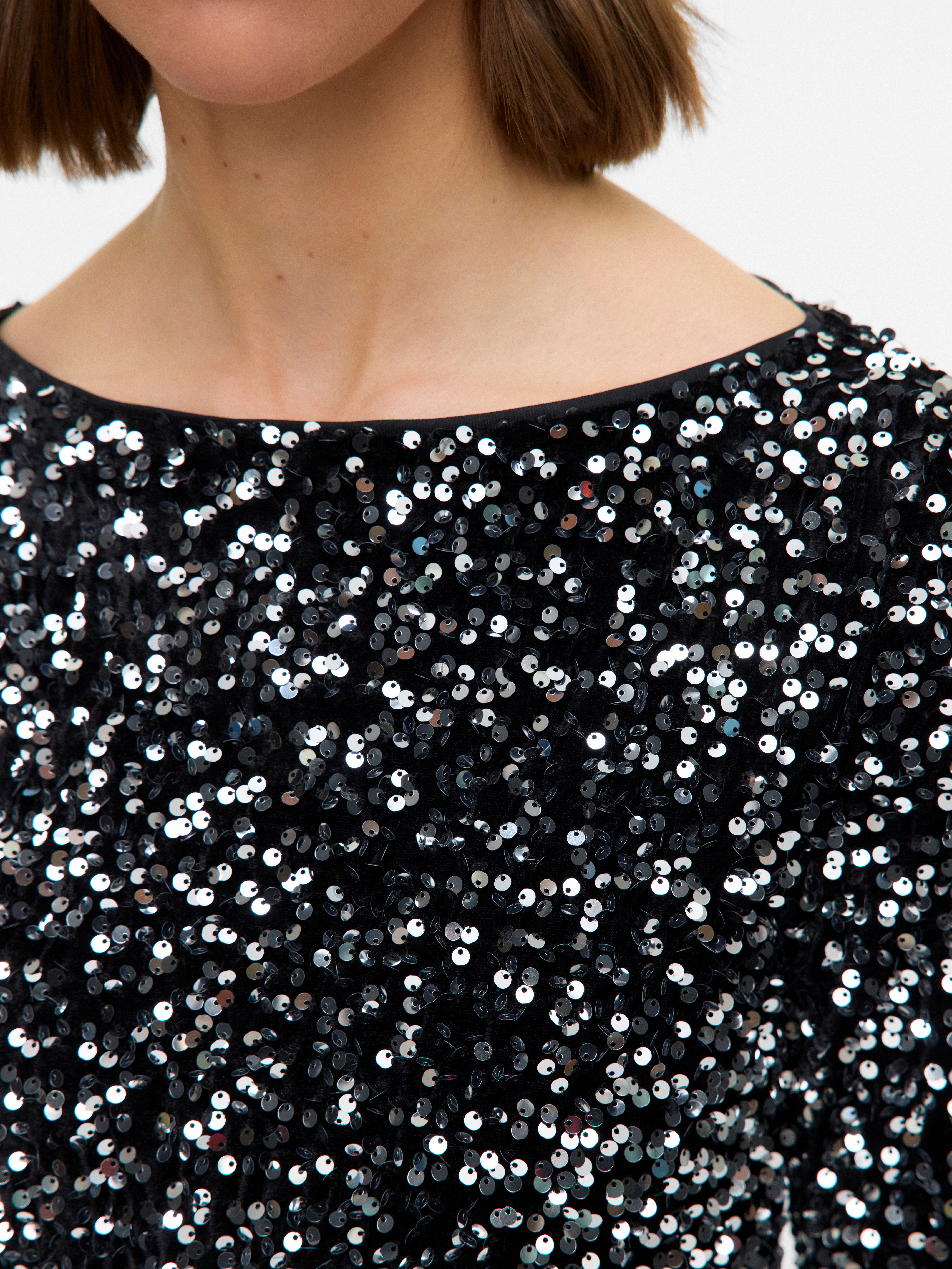 Vero Moda Midikleid VMBELLA LS SHORT SQ DRESS JRS GA Partykleid, festlich, günstig online kaufen