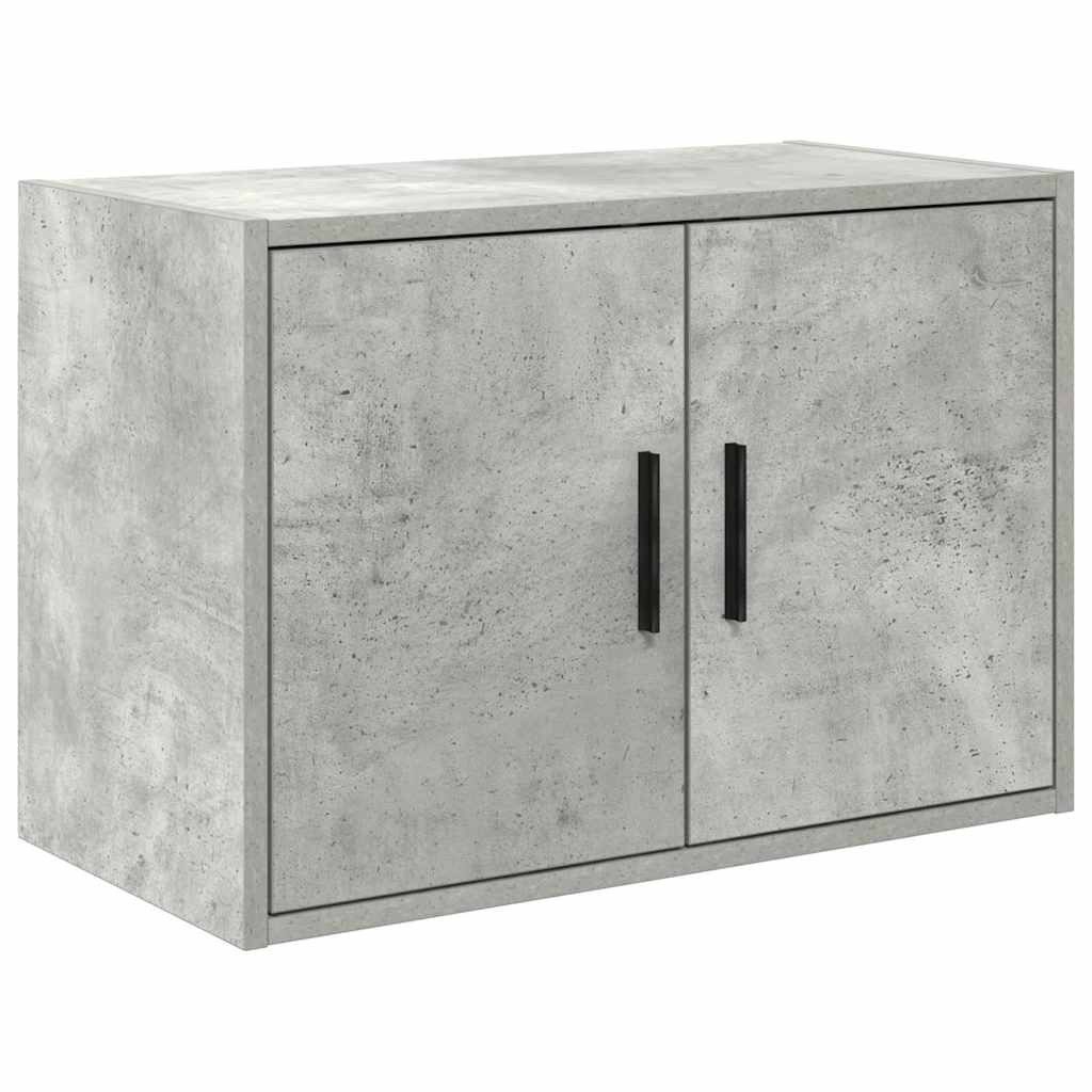 vidaXL Aktenschrank 60 x 30 x 41 cm Garagen-Wandschrank Betongrau Holzwerkstoff