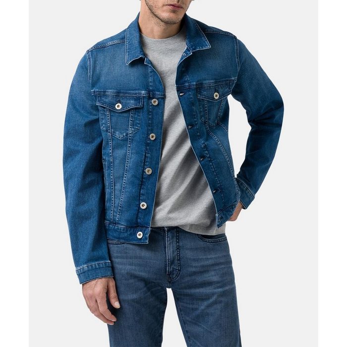 Pierre Cardin Outdoorjacke Jeans-Jacke kurz
