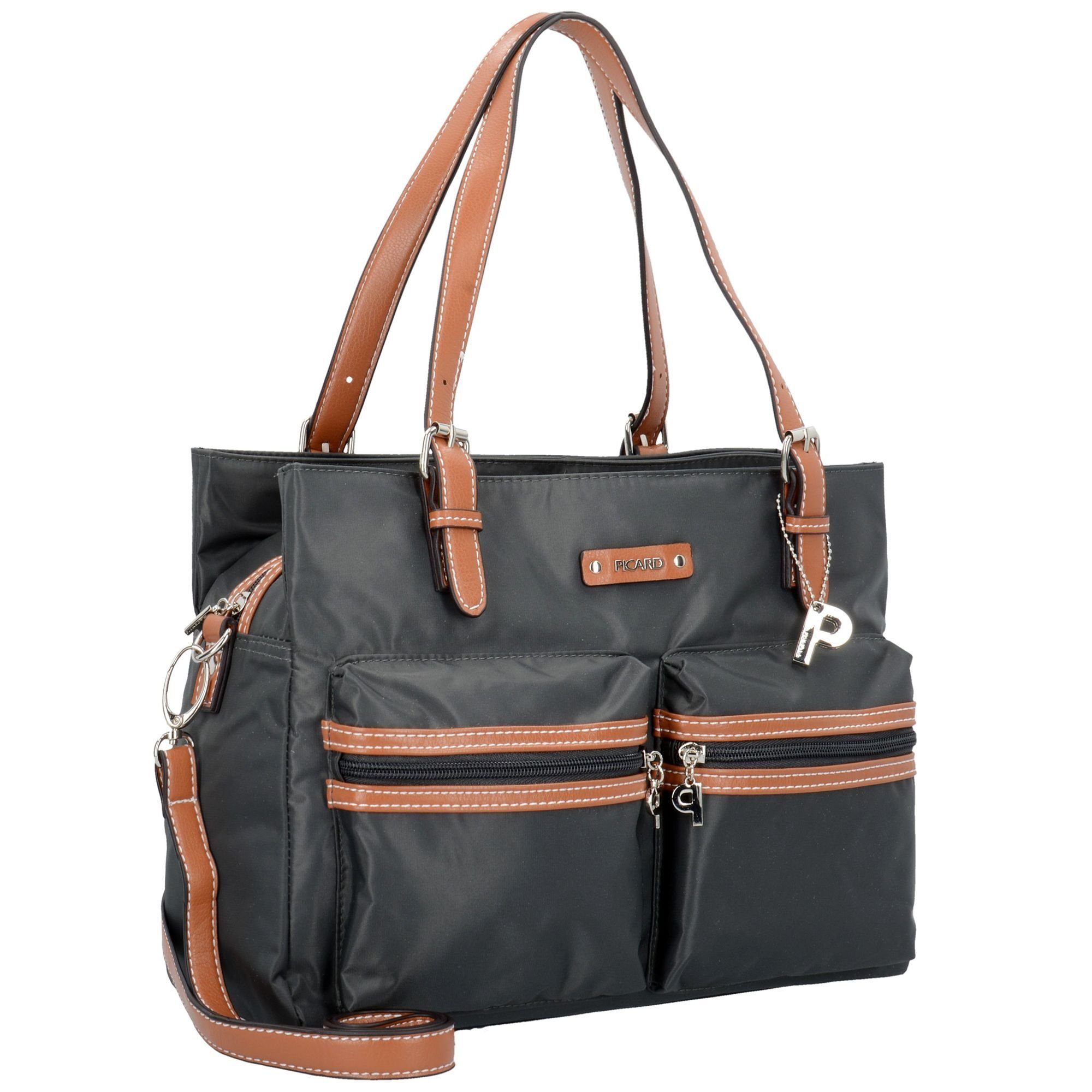 Picard Schultertasche Sonja, Polyester anthrazit