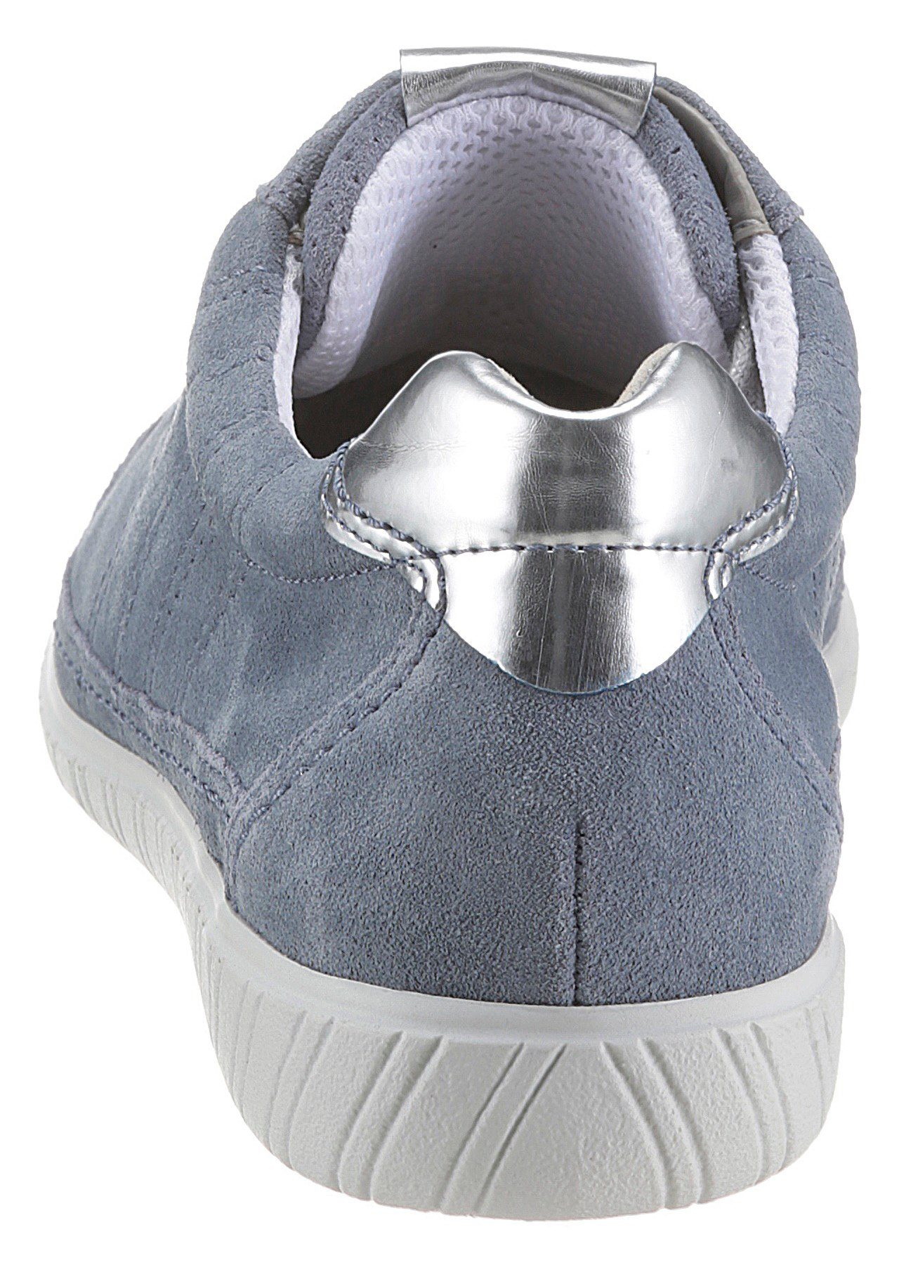 hellblau-silberfarben Gabor Sneaker YORK Look in sportivem