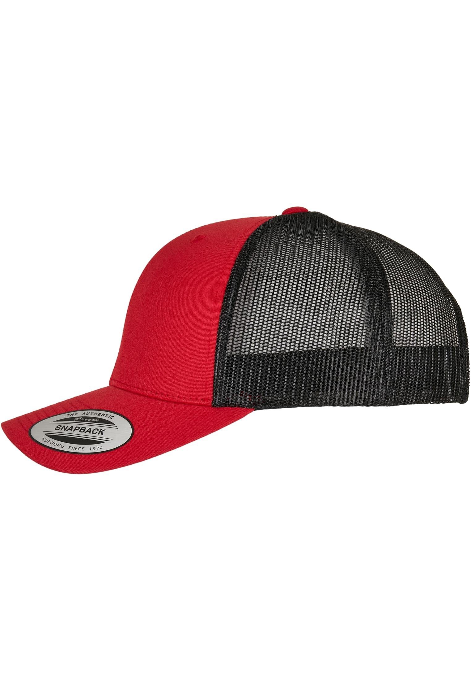 Flexfit Flex Cap Accessoires Retro Trucker red/black 2-Tone