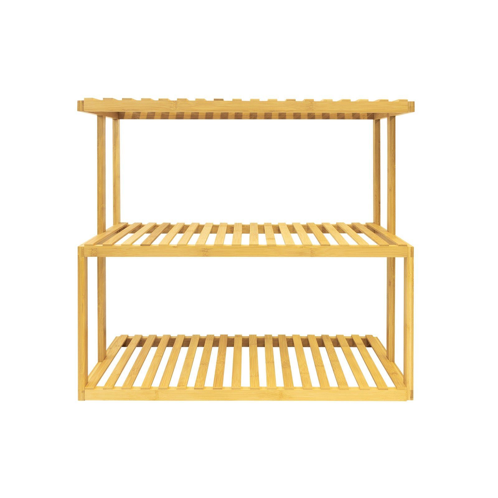 Floordirekt Regal Bambusregal Kano, Blumenregal, 100% Bambus – Bild 3 von 5
