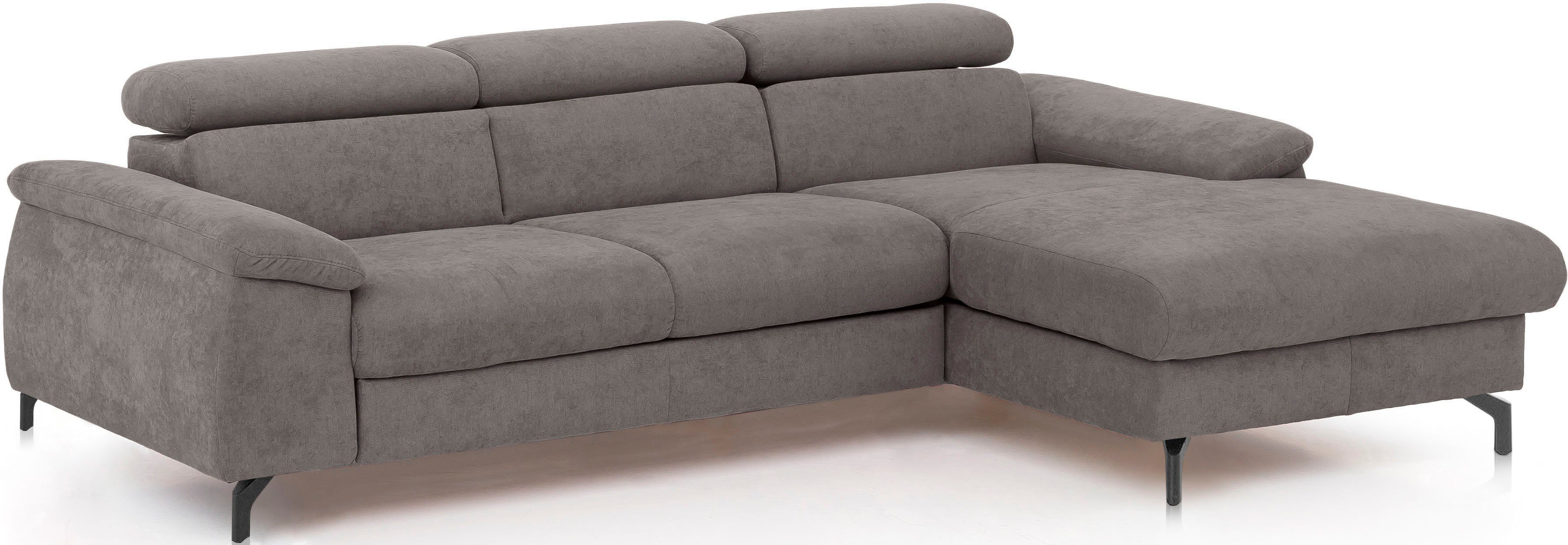 COTTA Ecksofa Kitty L-Form, mit Kopfteilverstellung, wahlweise mit Bettfunktion & Bettkasten