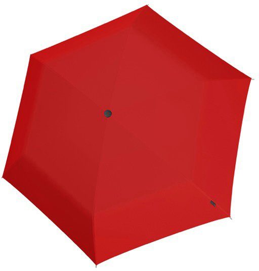 Taschenregenschirm AS.050 Knirps® Small Red Manual, Slim Uni