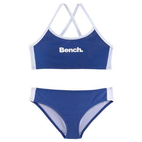 Bench. Bustier-Bikini mit gekreuzten Trägern