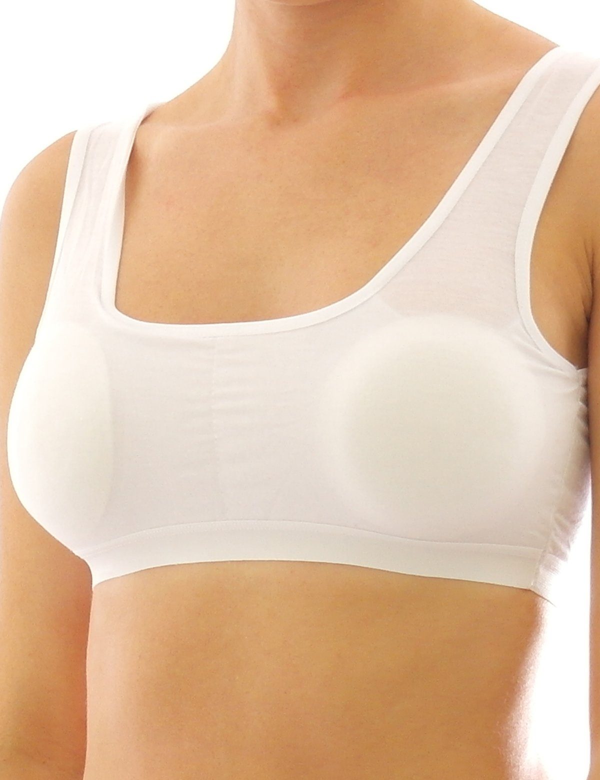 YESET BH-Träger Damen Sport BH Comfort Bustier Unterwäsche Top Bambus 0972