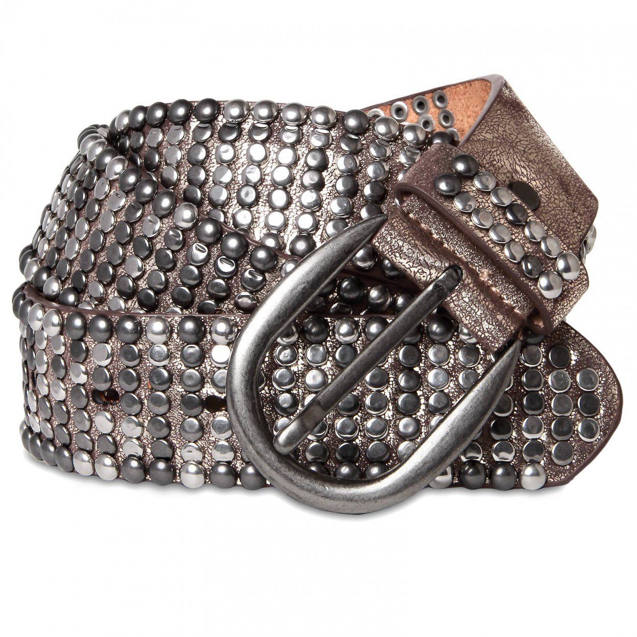 Caspar Nietengürtel GU278 breiter Damen Vintage günstig online kaufen