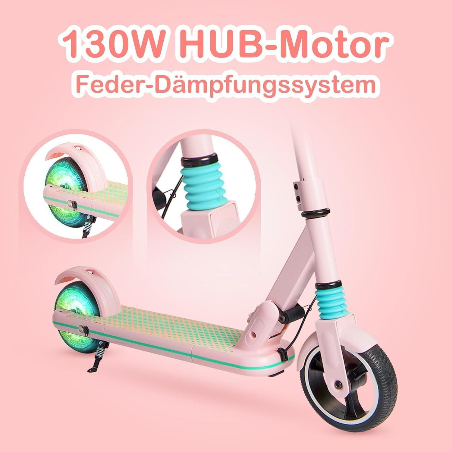 DOTMALL Elektro-Kinderroller S3 mit LED-Anzeige, Faltbarer,Geschenk günstig online kaufen