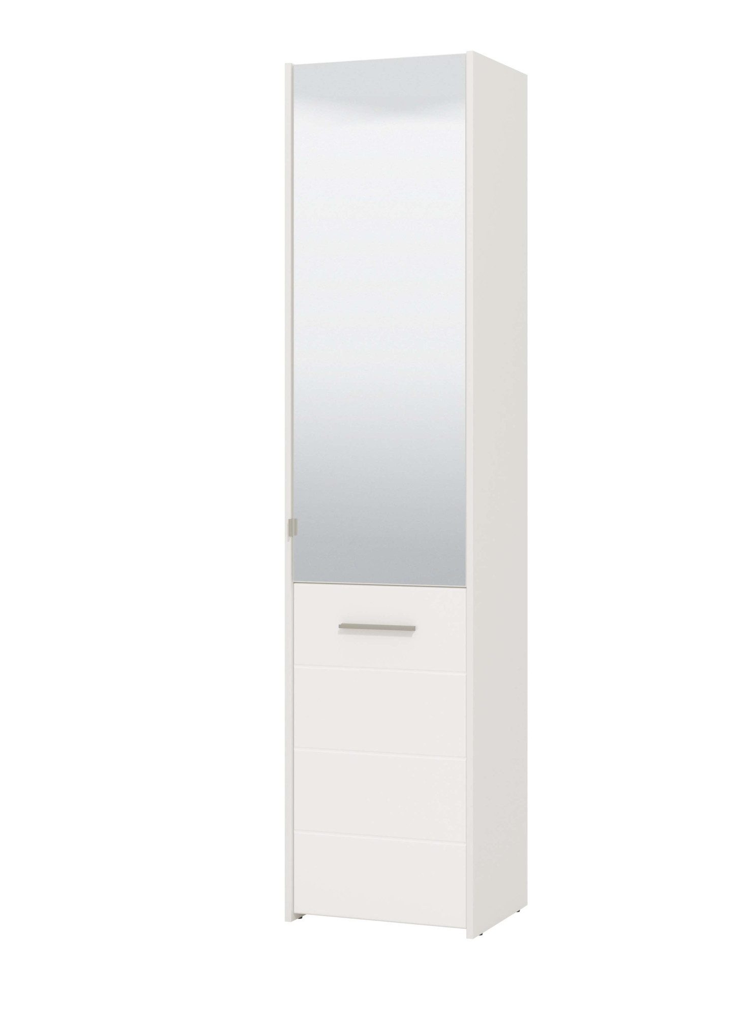 Home affaire Schuhschrank Menorca Schuhkommode, Lagerschrank, Schuhregal, Breite 47 cm mit zwei Türen, in modernen und eleganten Farben, mit einem Spiegel