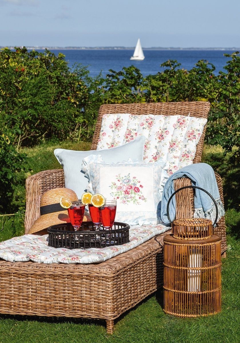 Greengate Kissenhülle Ailis Kissenhülle white pieceprinted 40 x 60 cm günstig online kaufen