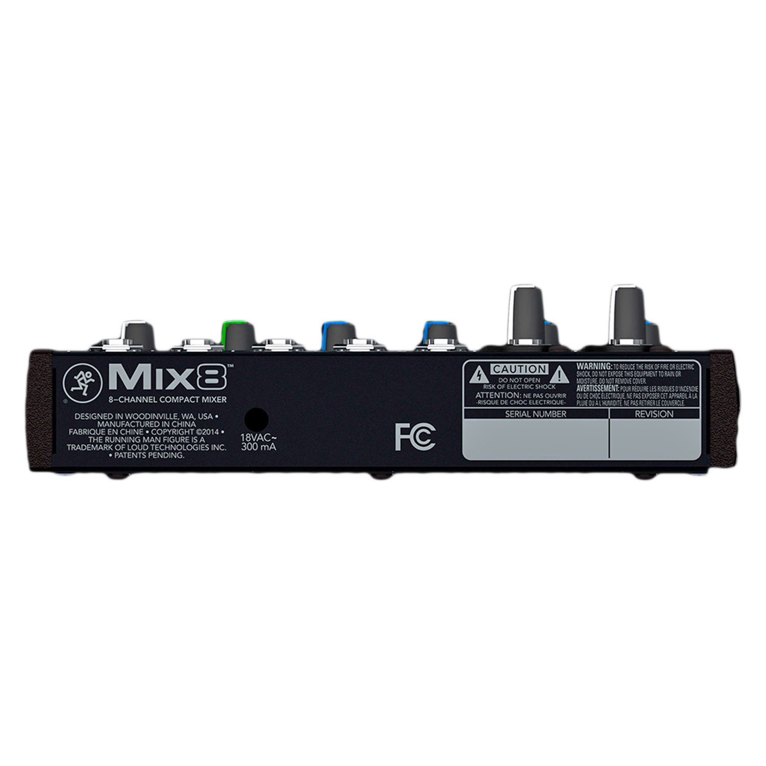 MACKIE Mackie Mischpult Mix8 8-Kanal Kompaktmixer Digitales Aufnahmegerät (Kompakter und vielseitiger 8-Kanal-Analogmixer)