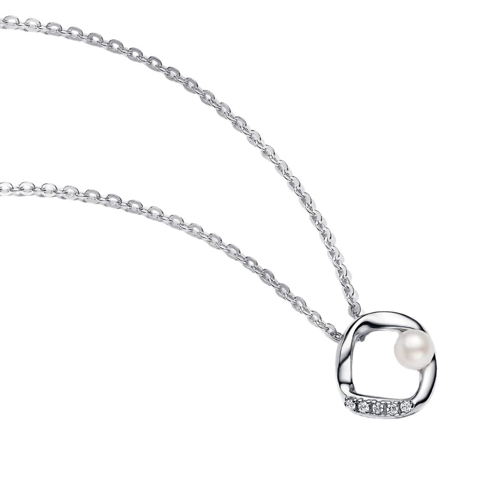 Pandora Kette mit Anhänger 393303C01-45, Pandora Essence, Sterling Silber, günstig online kaufen