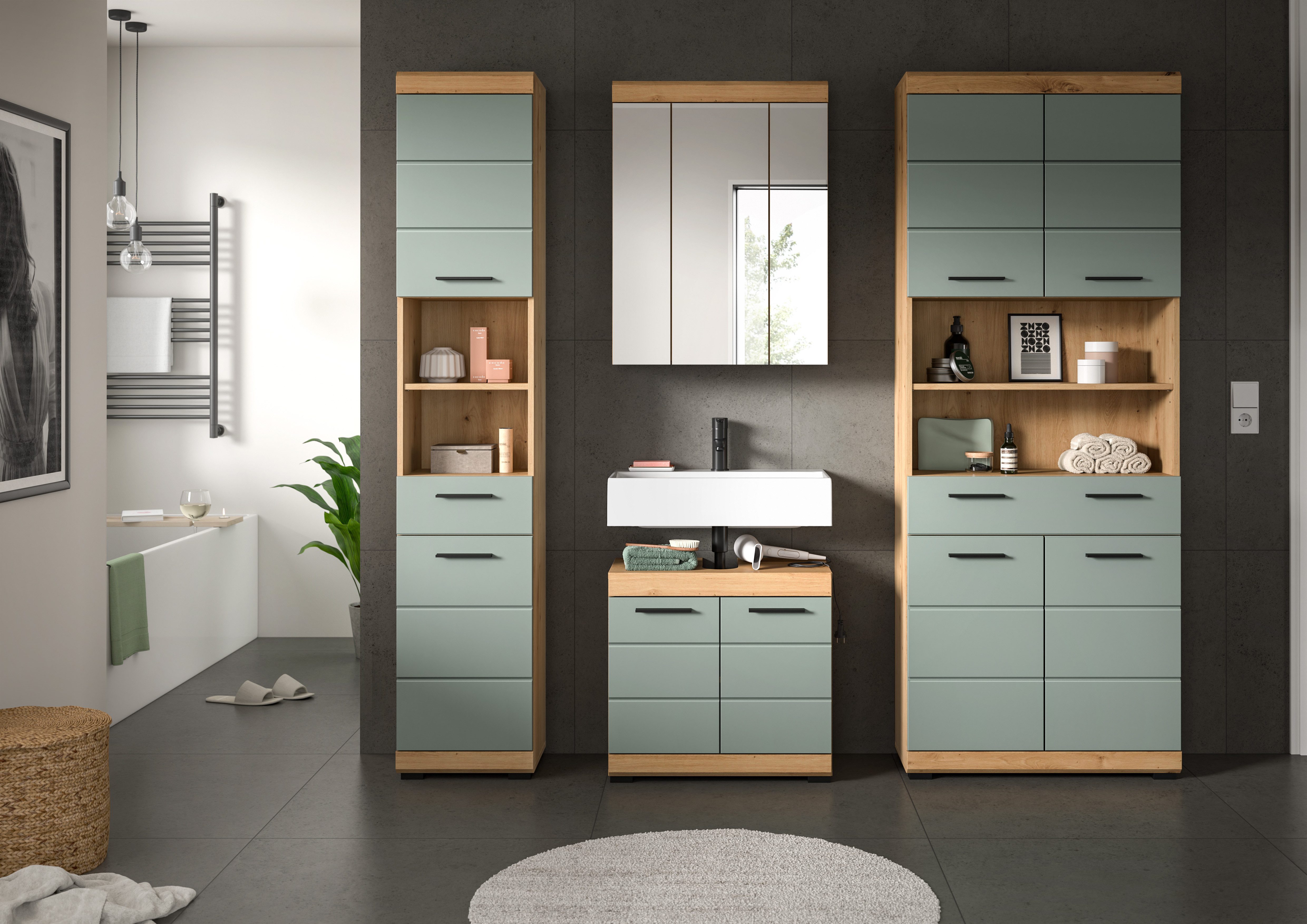 INOSIGN Badmöbel-Set Siena, 4 teilig, bestehend aus:, (Set, 4-St., TOPSELLE günstig online kaufen