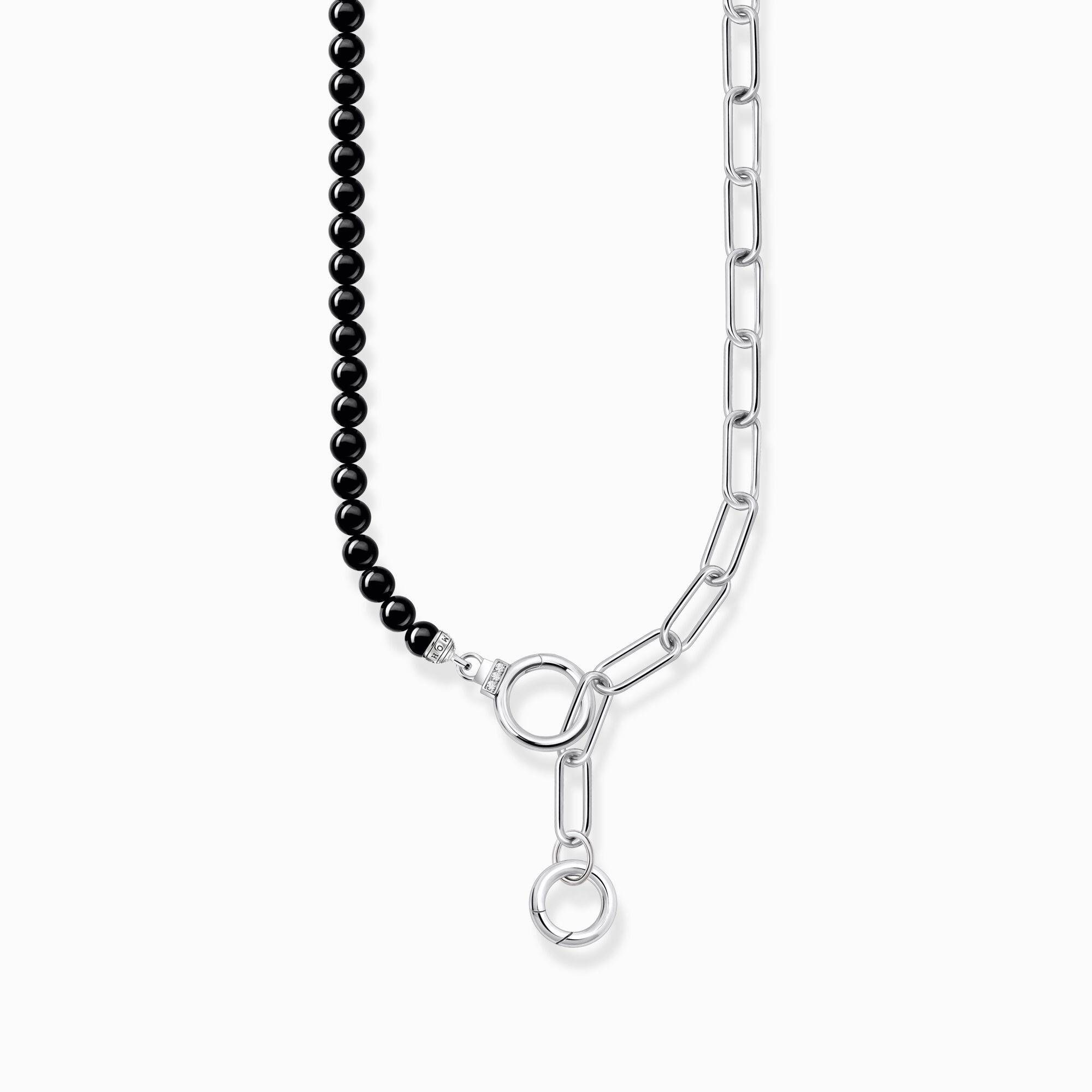 THOMAS SABO Collier Collier aus Onyx-Bea...