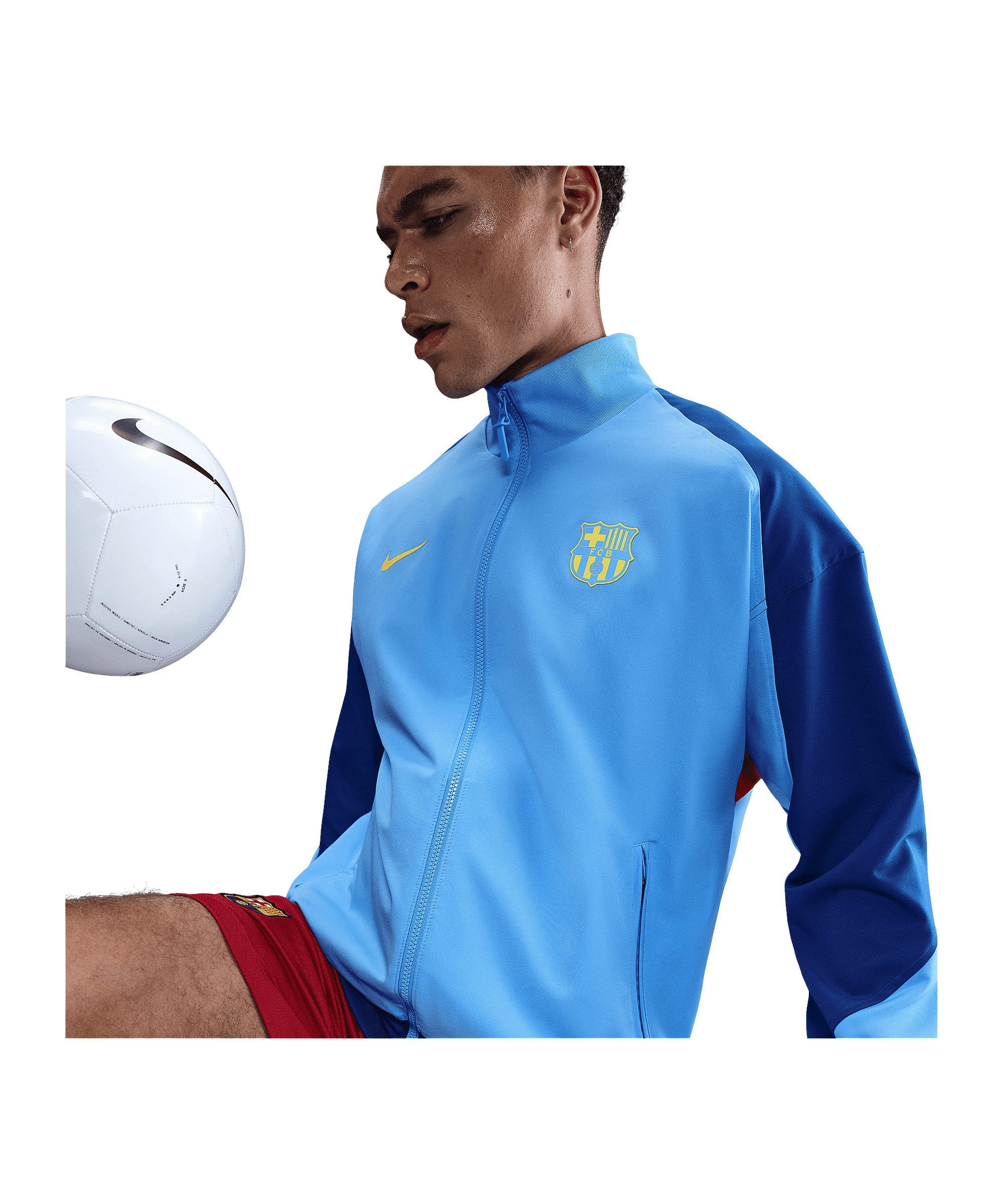 Nike Sweatjacke Nike Performance FC Barcelona Strike Anthem Jacke Polyester