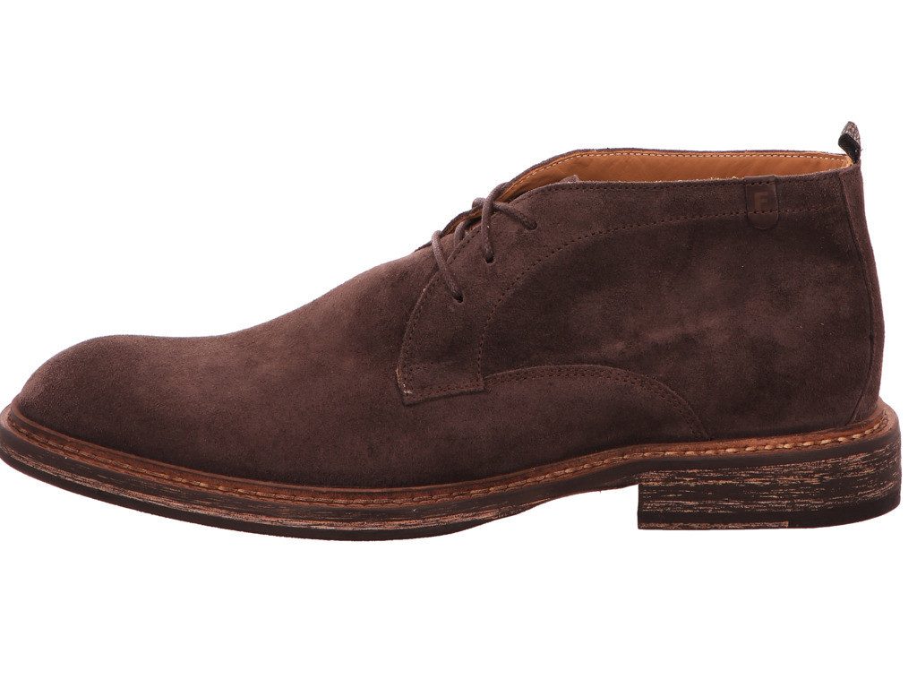 Floris van Bommel Floris Casual DarkBrown Suede Stiefel