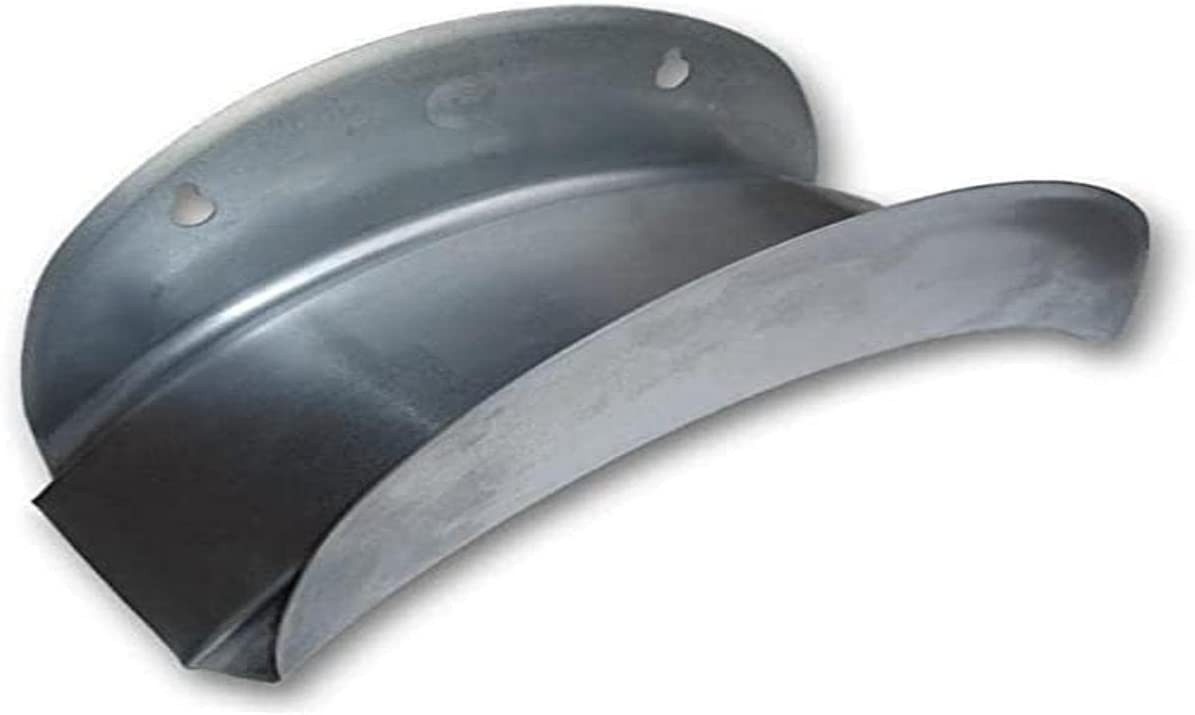 Bradas Schlauchhalterung Bradas Schlauchwandhalter für 25 m 1/2 Zoll oder 18 m 3/4 Zoll, (1 x Schlauchwandhalter inkl. Schrauben und Dübel, verzinkt)