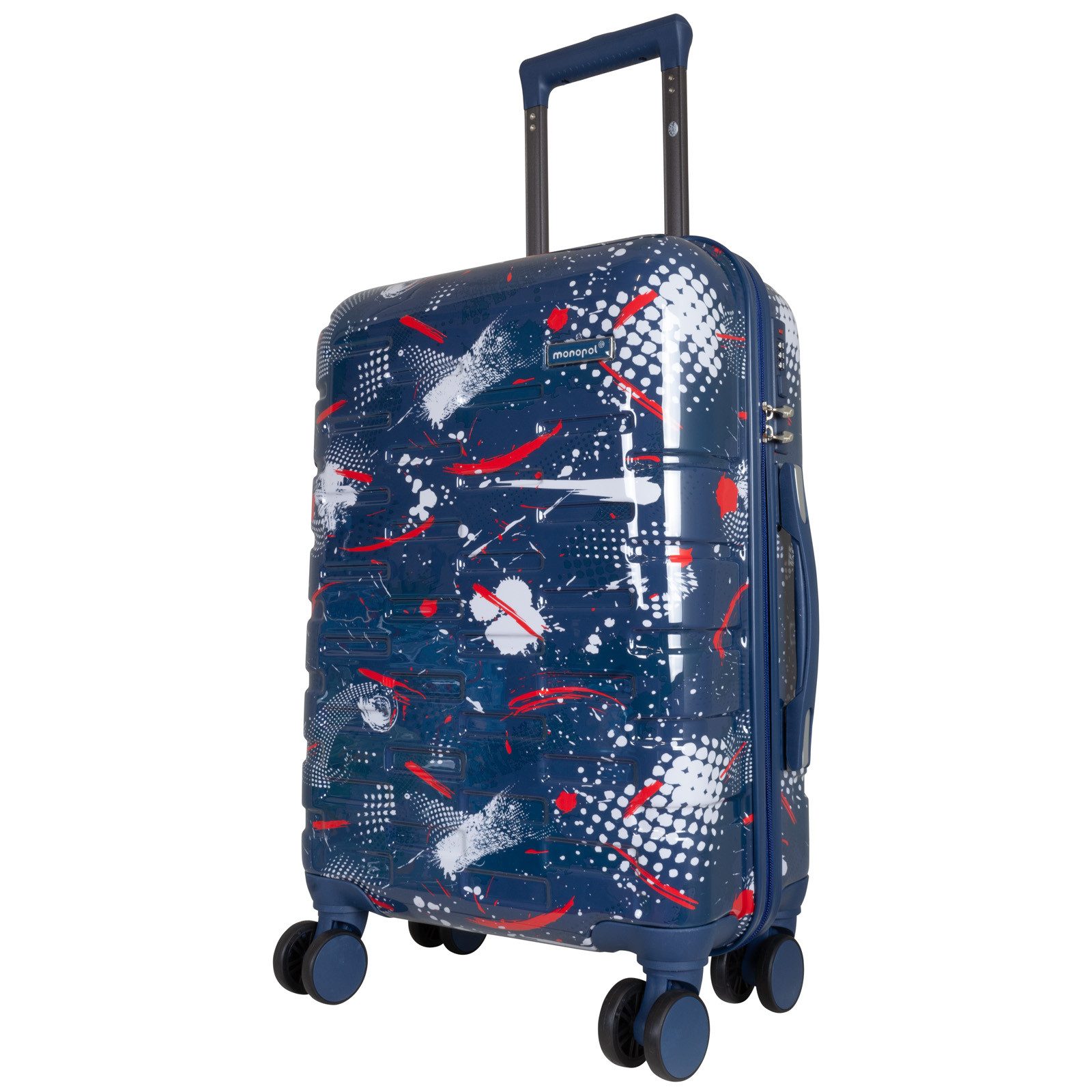 Trendyshop365 Hartschalen-Trolley Koffer Pescara, 4 Motive, günstig online kaufen