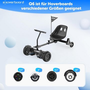 ihoverboard Balance Scooter Schwebe-Skateboard-Sitz für 6,5", 8", 8,5" und 10" Balance-Boards