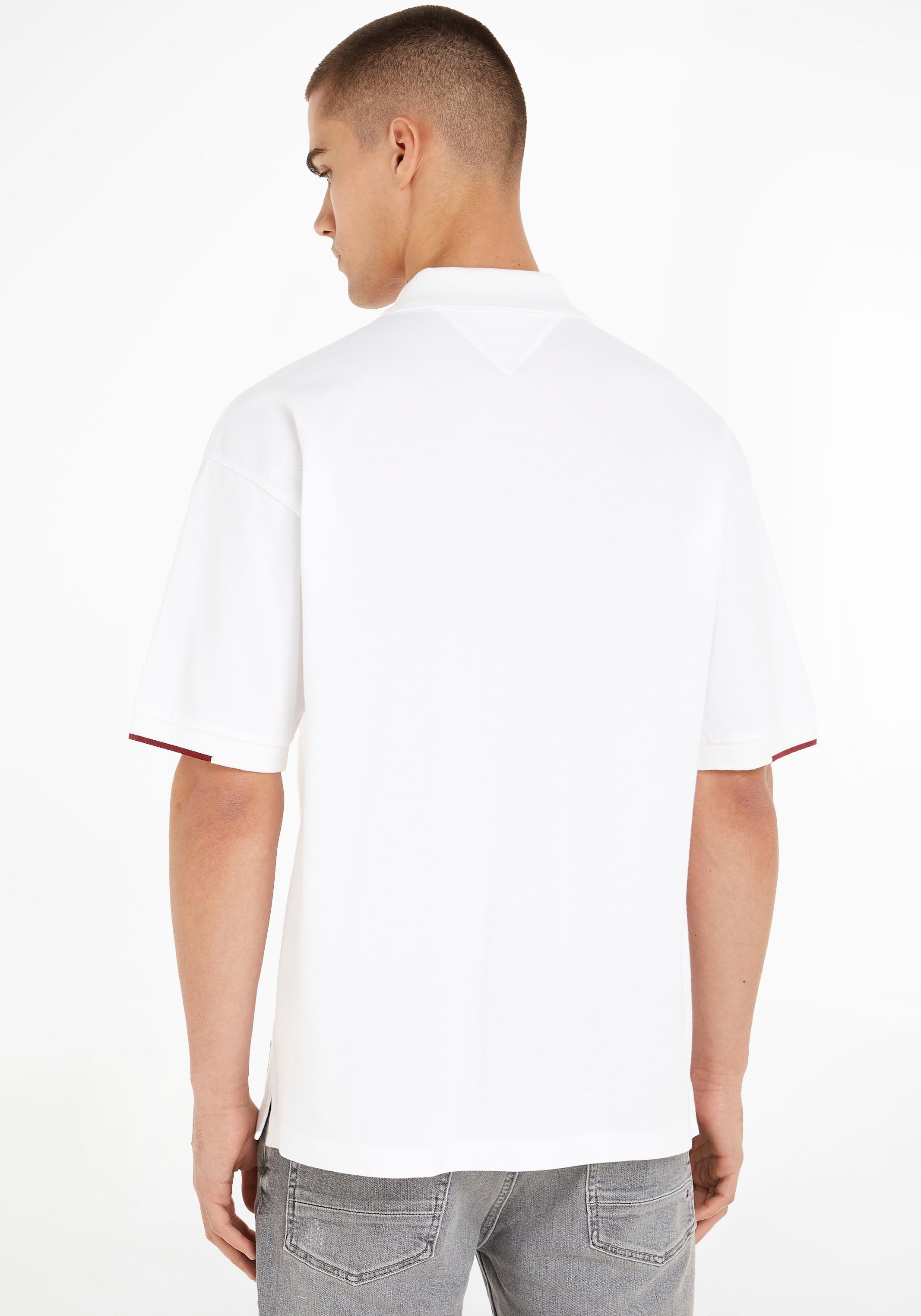 ARCHIVE MONOTYPE White POLO STRUC Poloshirt Tommy Hilfiger