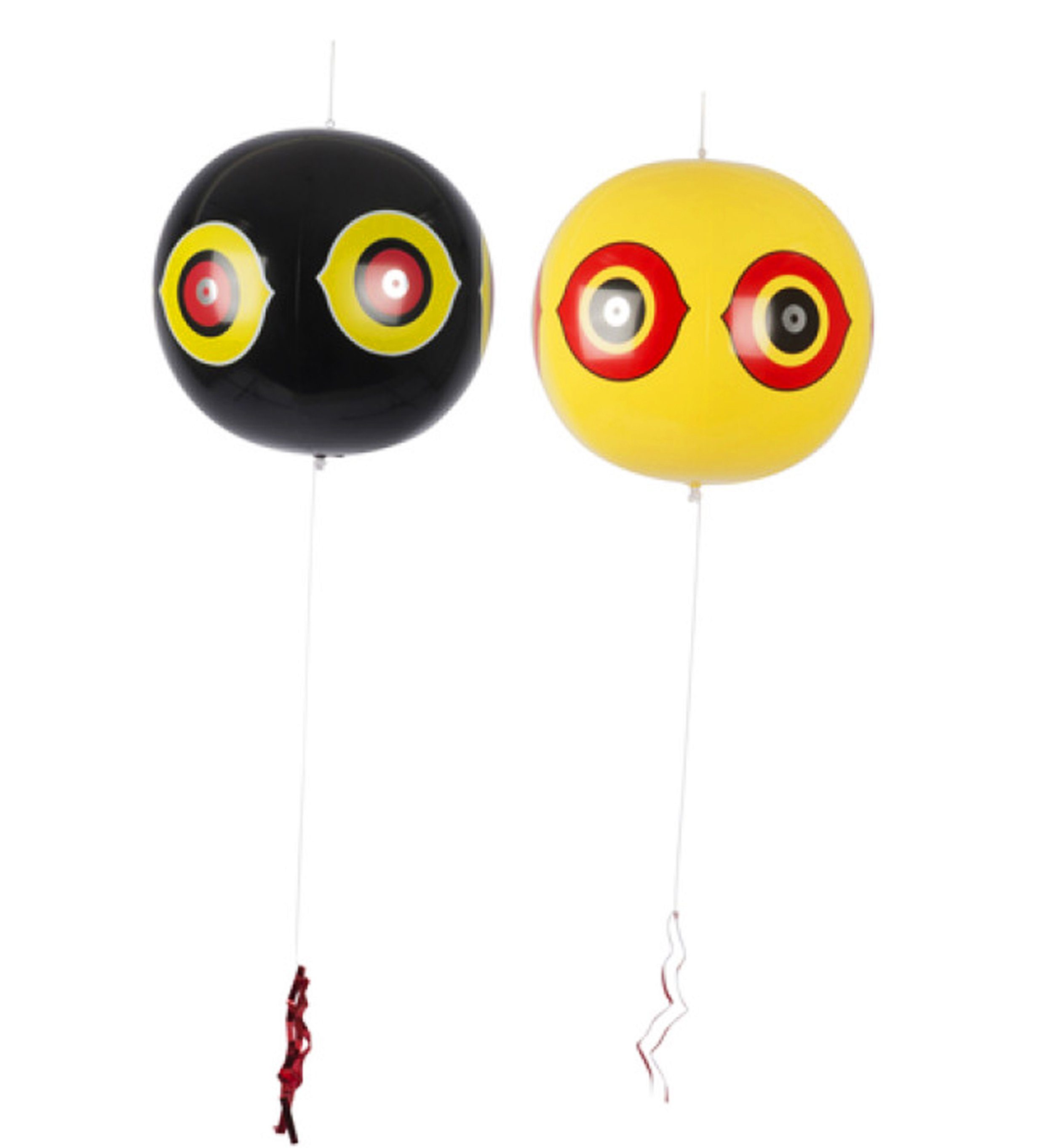 Lifetime VogelabwehrWindspiel 2x VOGELSCHEUCHE Ballon 50cm aufblasbar