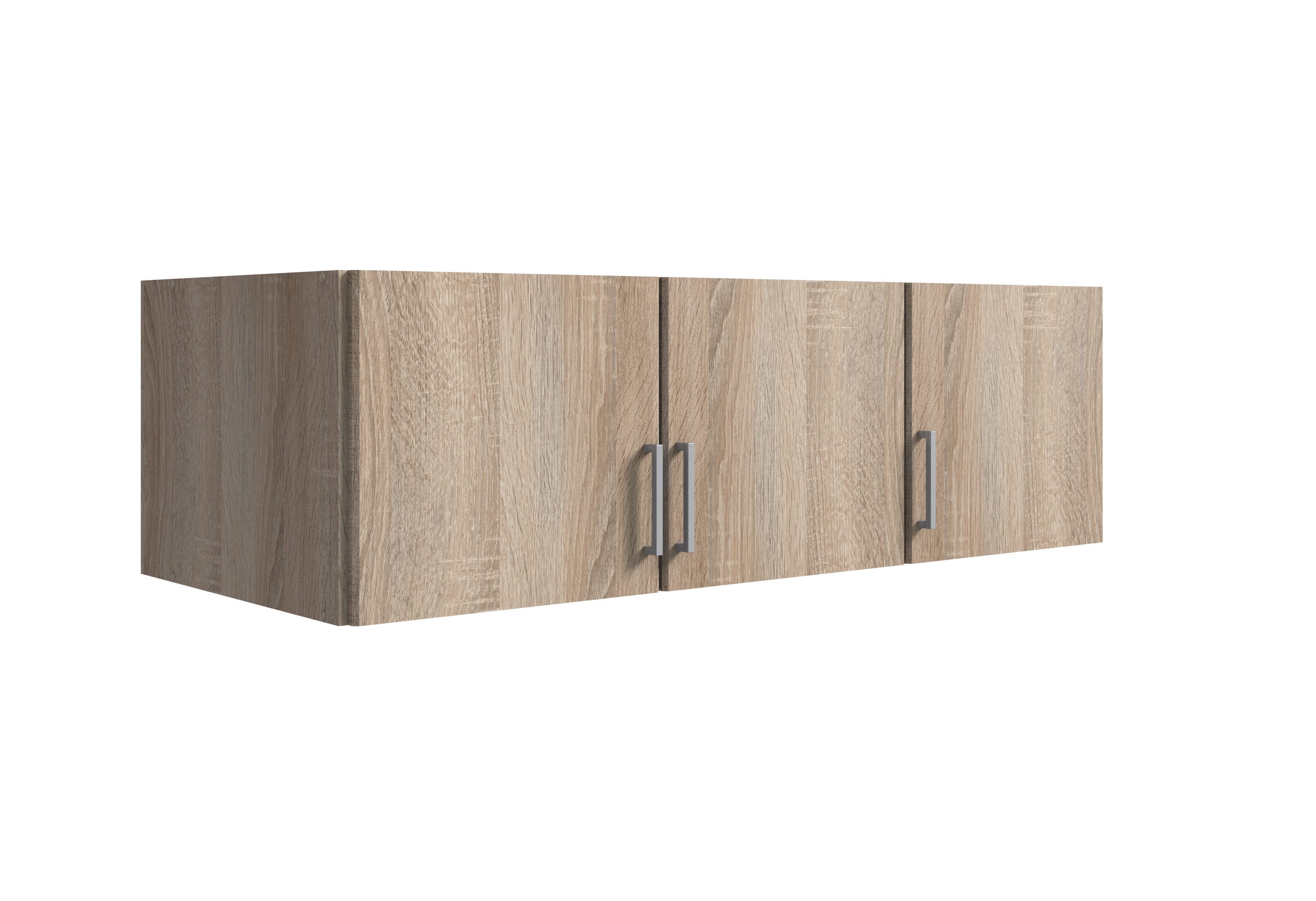 Wimex Schrankaufsatz in Eiche-Sägerau-Nachbildung, (B/H/T: 135x40x58 cm)