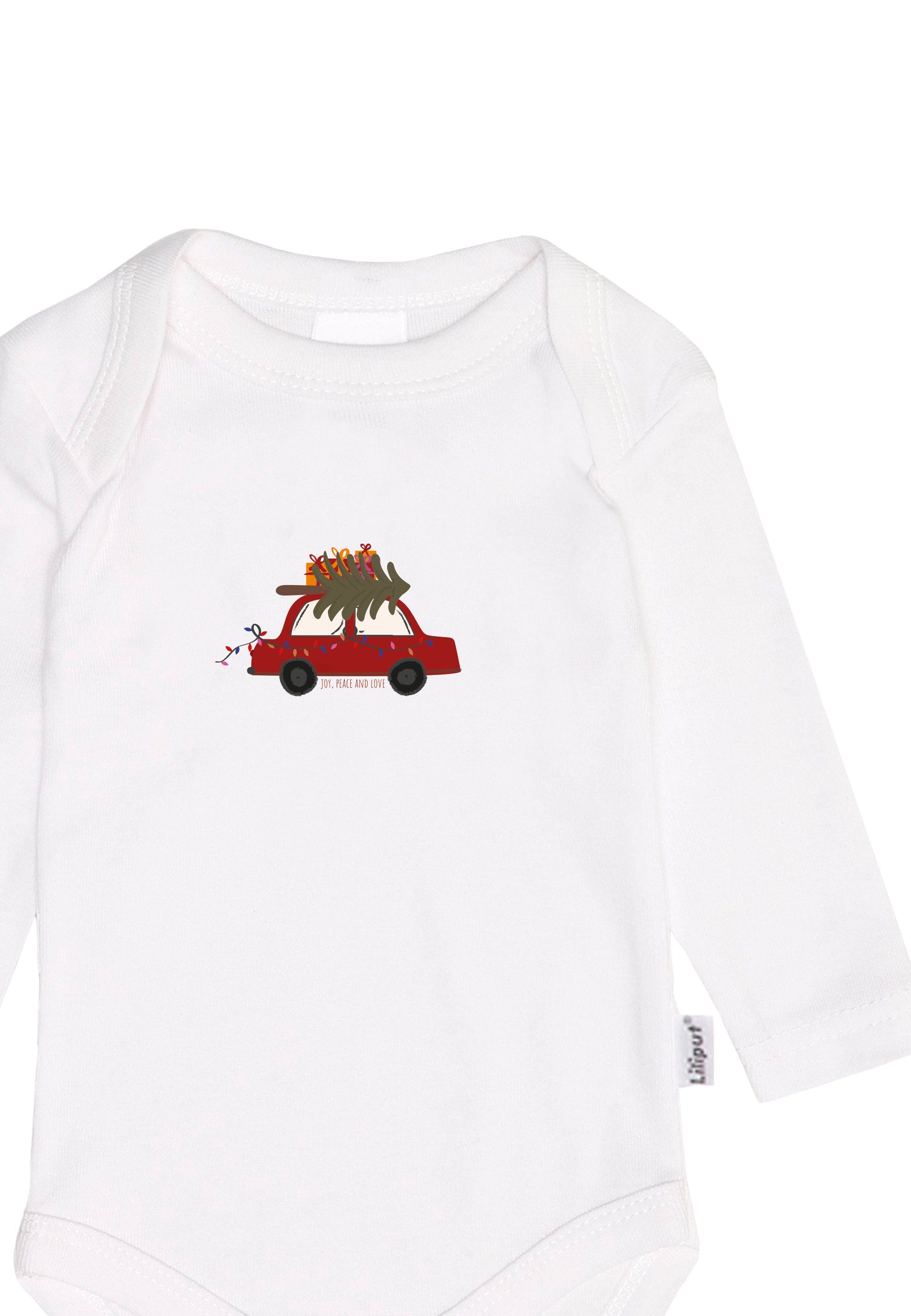 Mütze Auto Liliput aus Body, Erstausstattungspaket Söckchen bestehend mit und Tannenbaum
