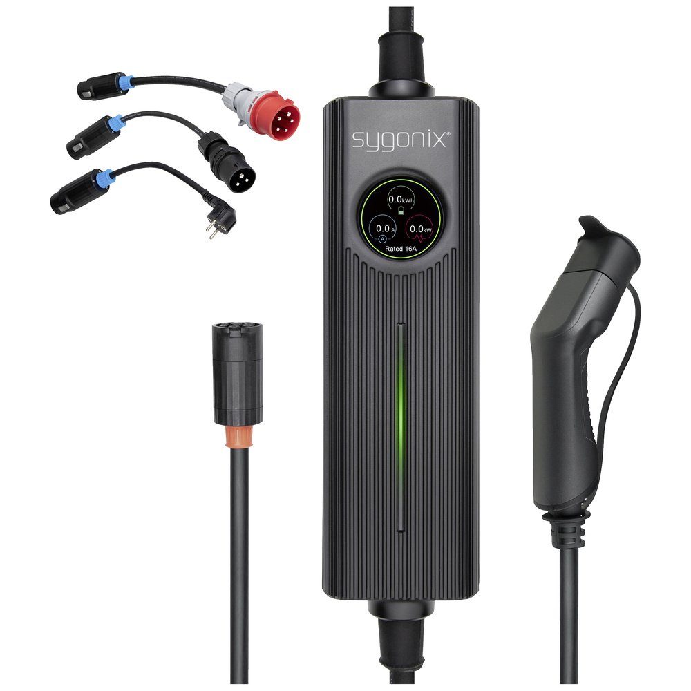 Elektroauto-Ladestation Sygonix Mobile Ladestation Typ 2 Mode 2 16 A 11 kW