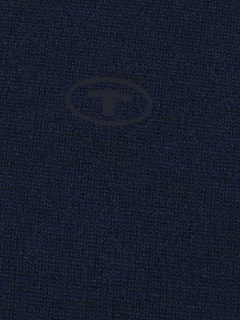 Strickpullover TOM Navy TAILOR in V-Ausschnitt Dünner Basic 4652 Feinstrick Pullover Sweater