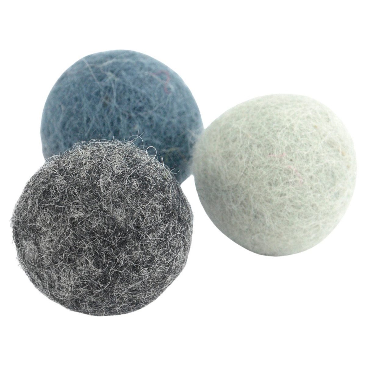 Hunter Tierbedarf Tierkuscheltier Katzenspielzeug Miniball 3er-Set günstig online kaufen