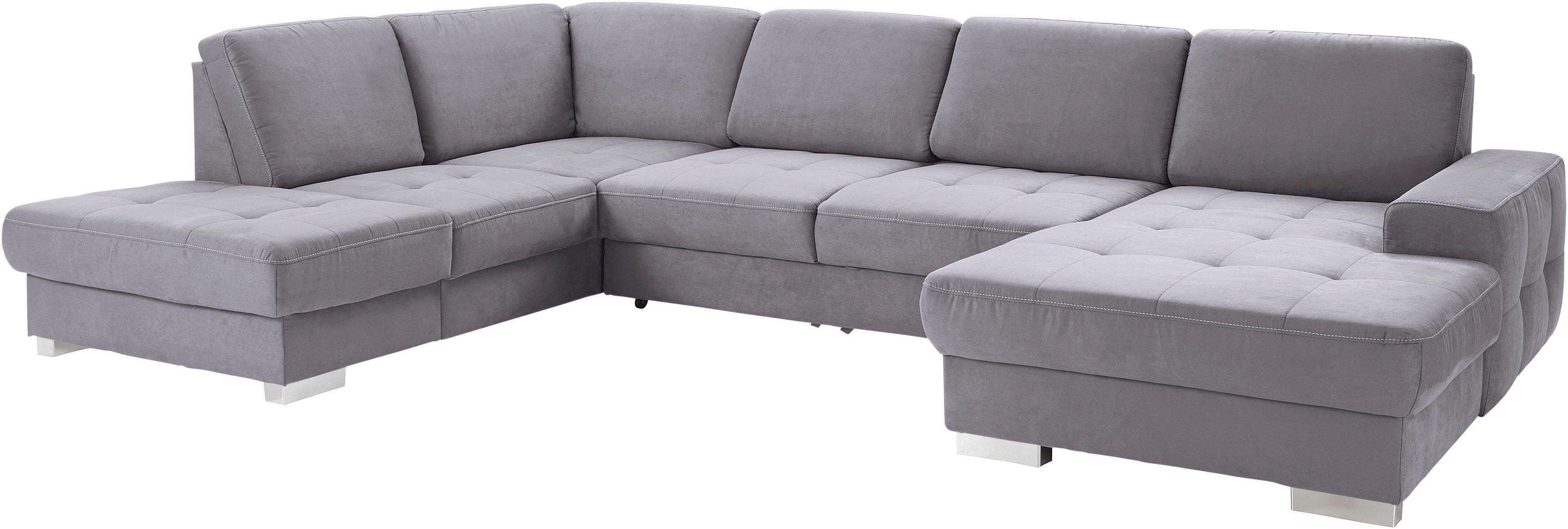 sit&more Wohnlandschaft "Santorini U-Form" mit Federkern und Sitztiefenvers günstig online kaufen